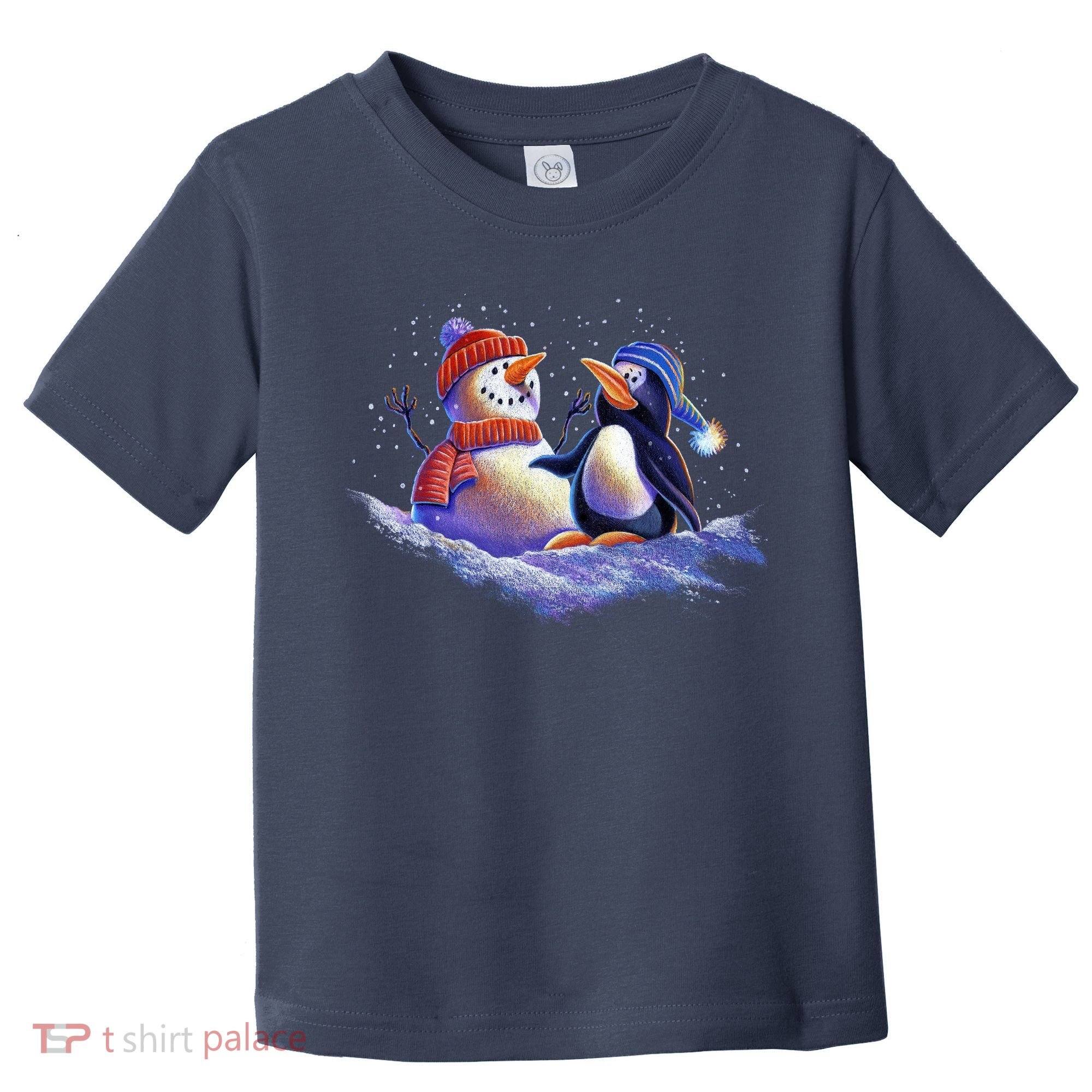 Best Friends Snowman and Penguin Toddler T-Shirt