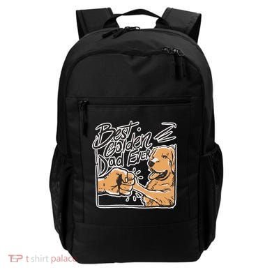 Best Golden Dad Ever Backpack
