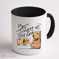 Best Golden Dad Ever Coffee Mug thumb 1