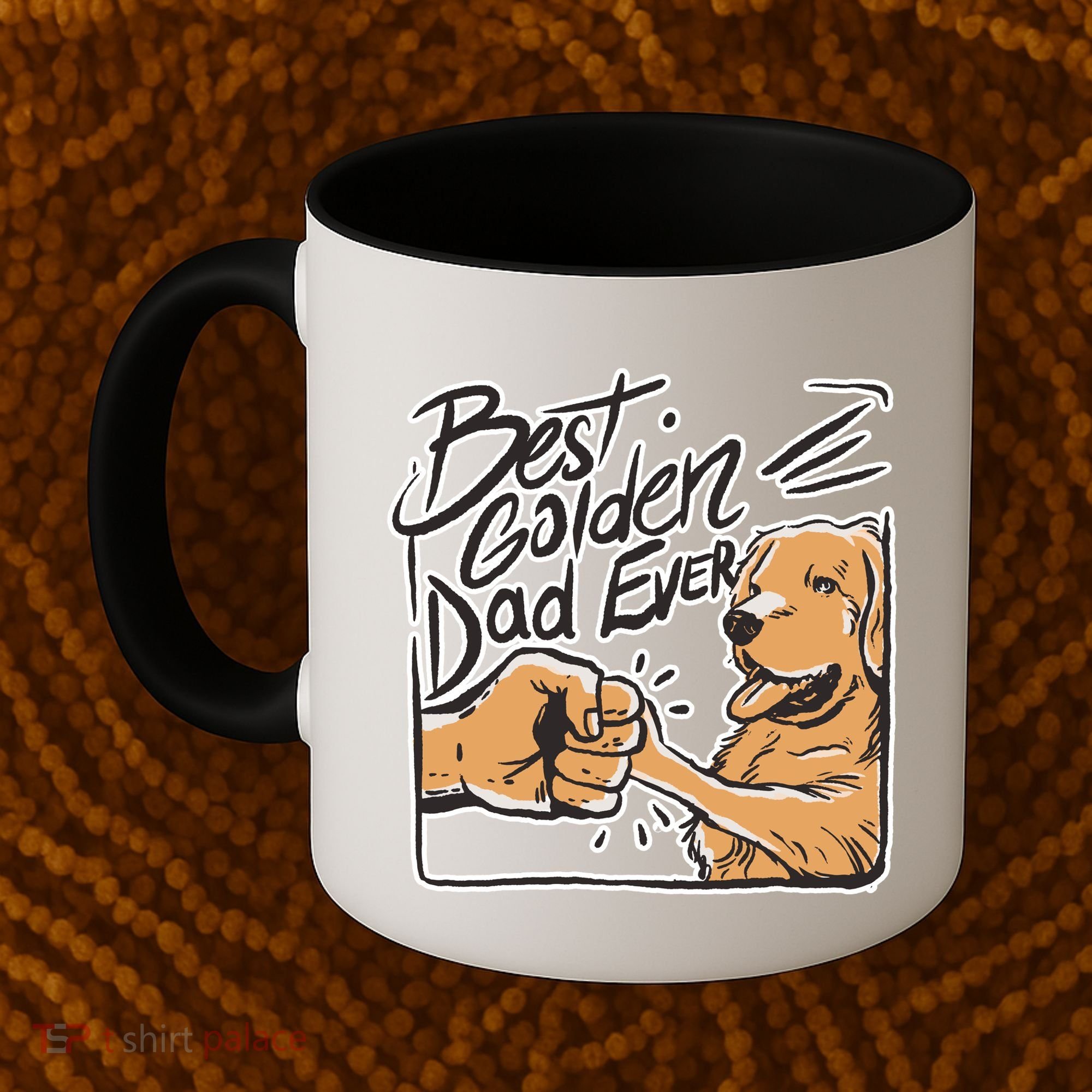 Best Golden Dad Ever Coffee Mug
