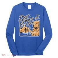 Best Golden Dad Ever Long Sleeve Shirt thumb 0