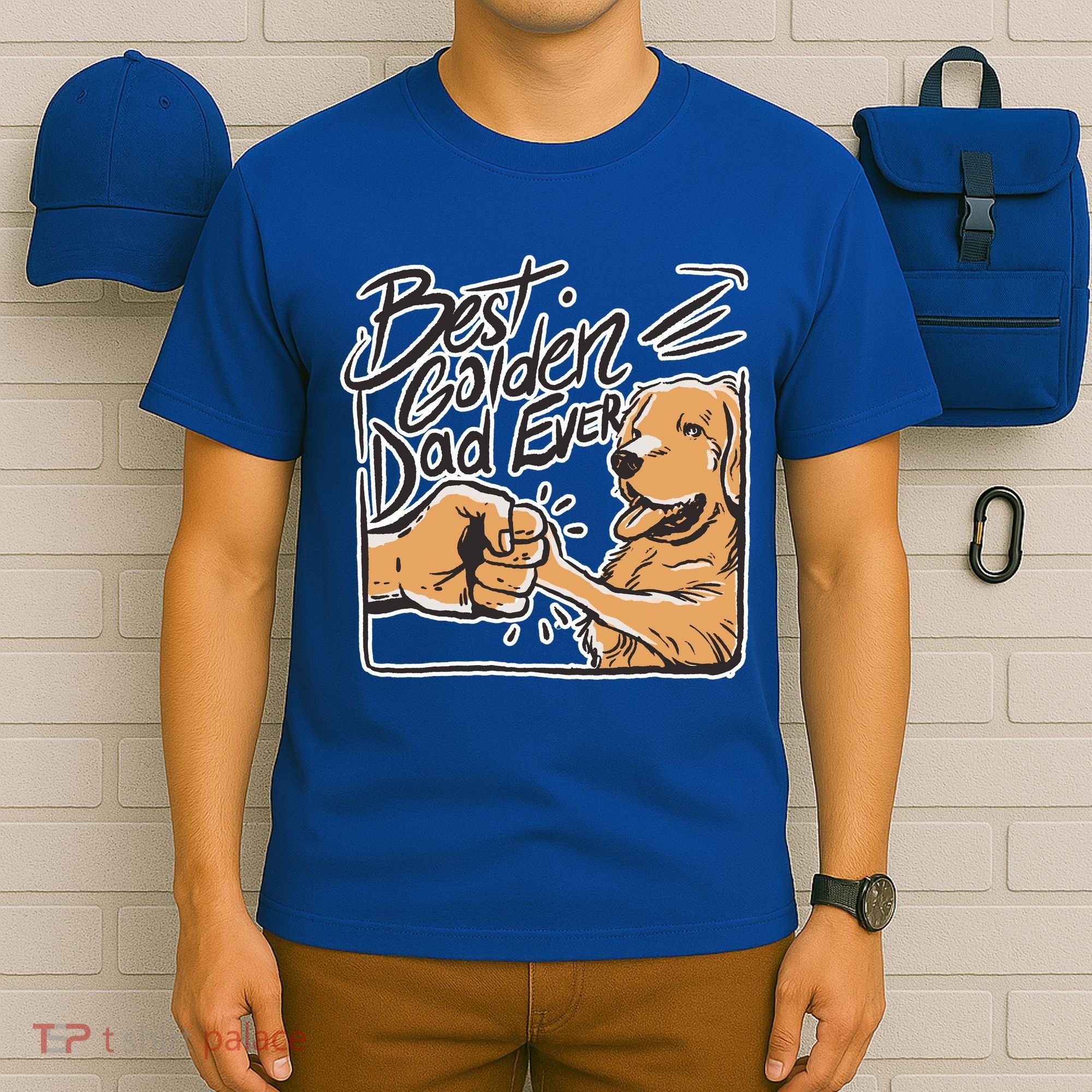 Best Golden Dad Ever T-Shirt