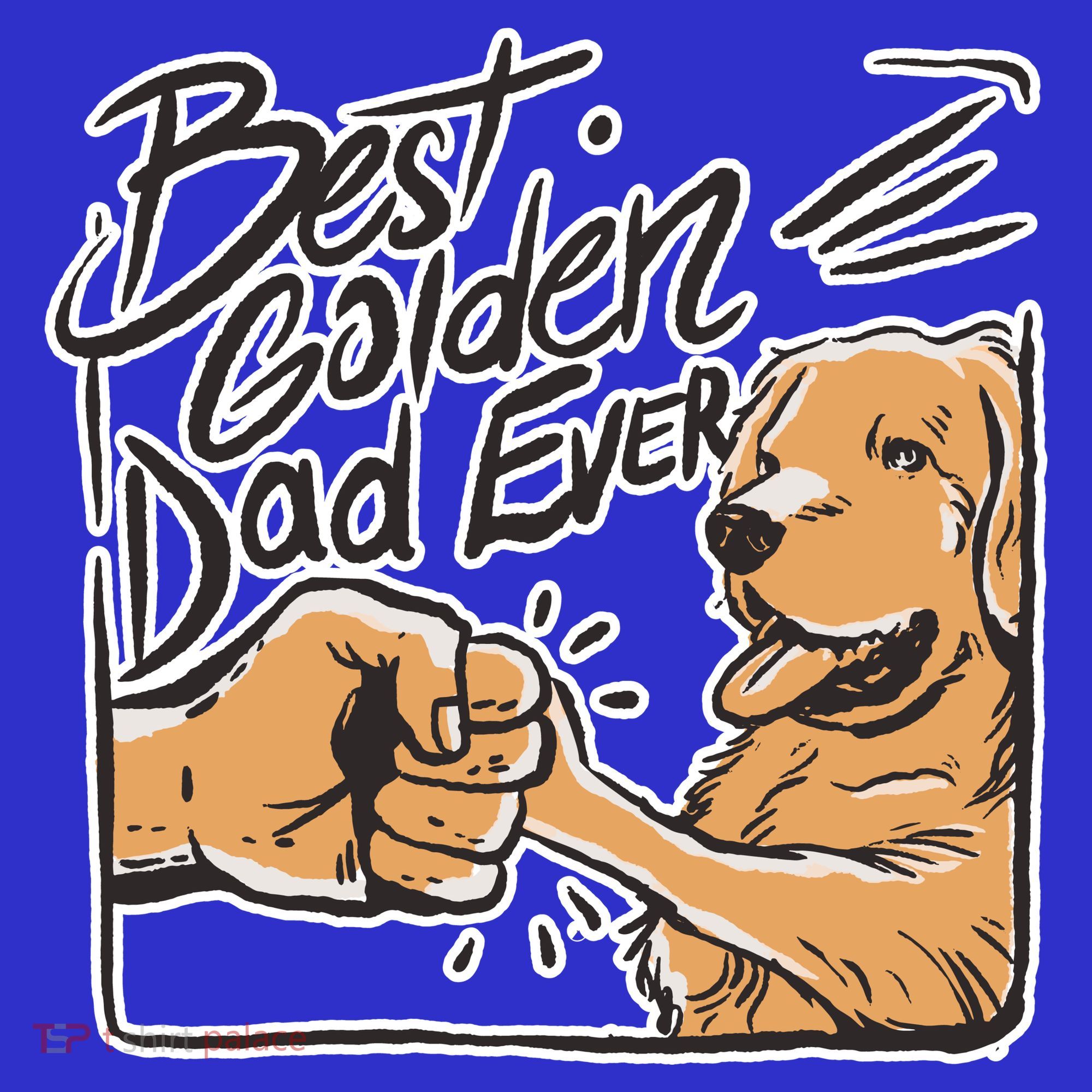 Best Golden Dad Ever Tumbler