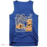 Best Golden Dad Ever Tank Top thumb 0