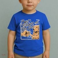 Best Golden Dad Ever Toddler T-Shirt thumb 2