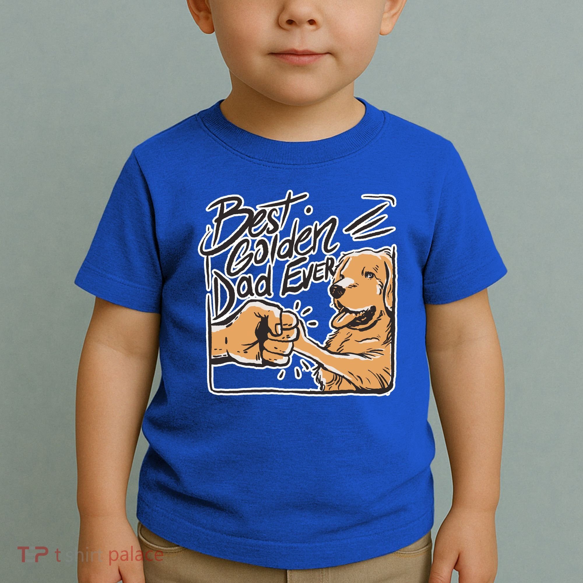 Best Golden Dad Ever Toddler T-Shirt