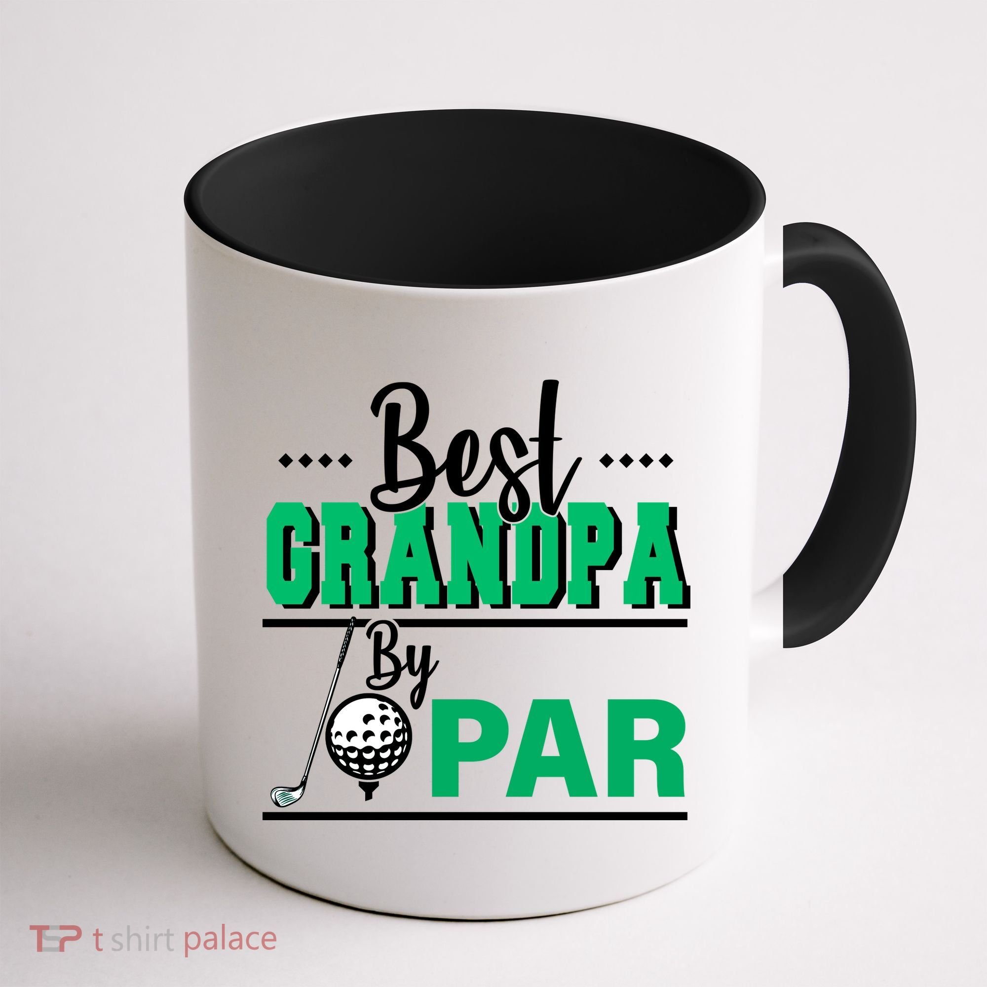 Best Grandpa By Par Coffee Mug