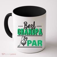 Best Grandpa By Par Coffee Mug thumb 0