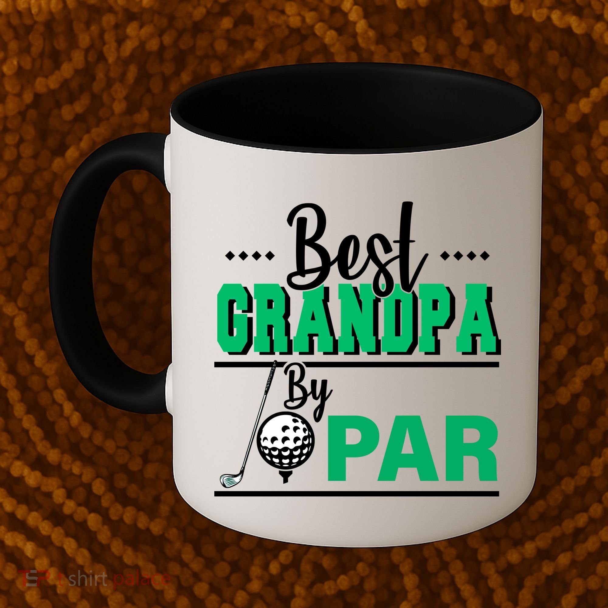 Best Grandpa By Par Coffee Mug