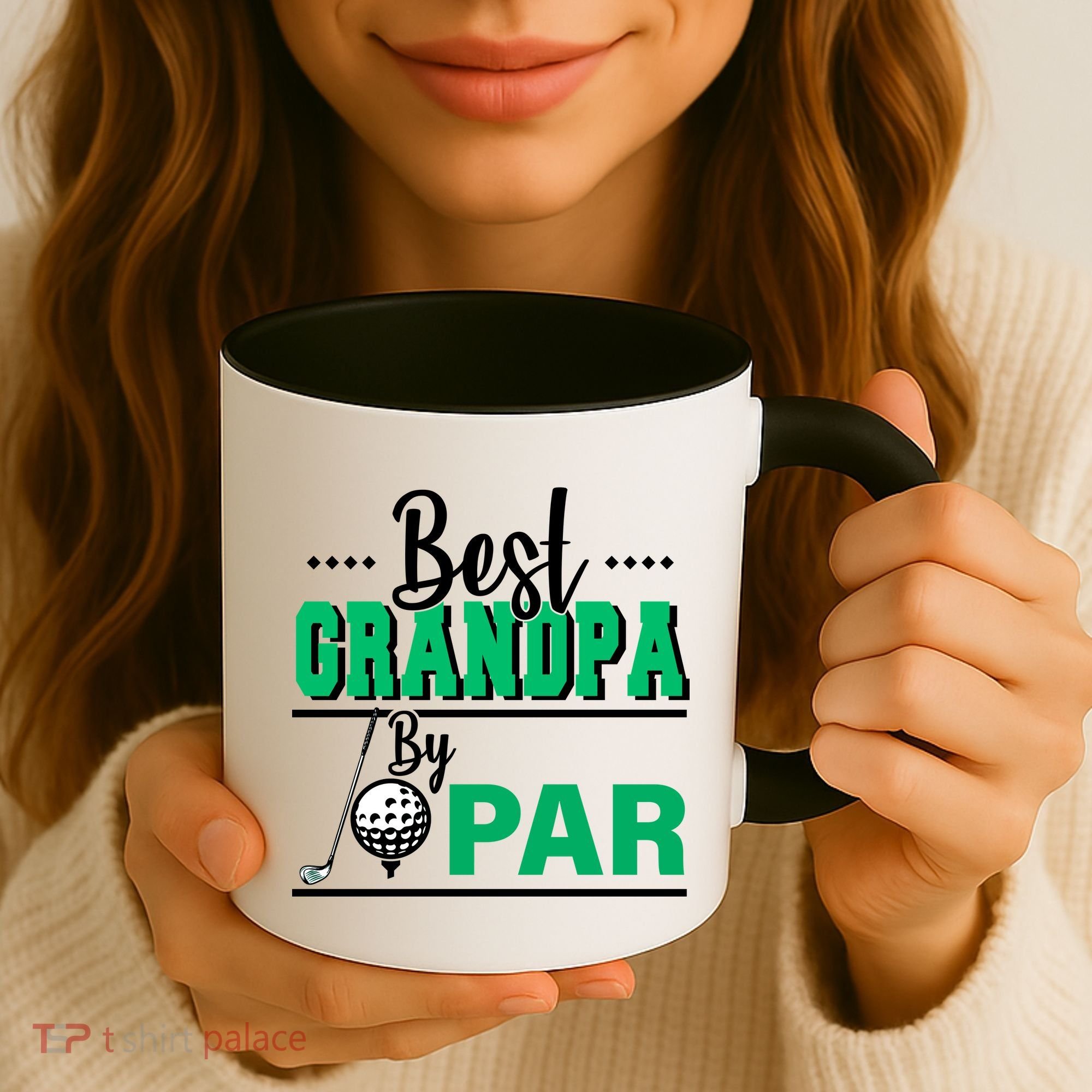 Best Grandpa By Par Coffee Mug