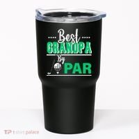 Best Grandpa By Par Tumbler thumb 0