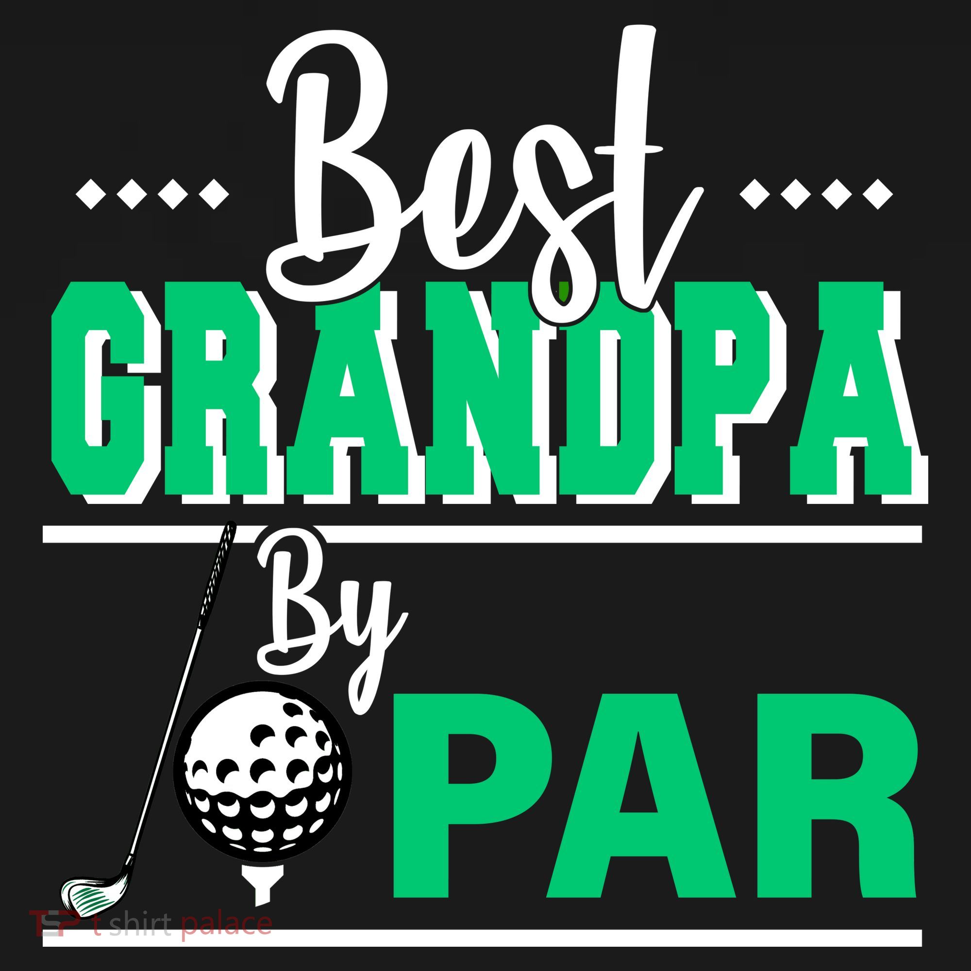 Best Grandpa By Par Ornament