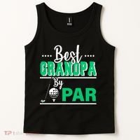 Best Grandpa By Par Tank Top thumb 2