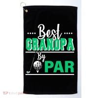 Best Grandpa By Par Golf Towel thumb 0