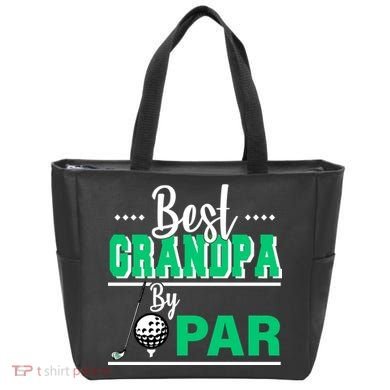 Best Grandpa By Par Tote Bag