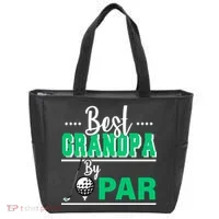 Best Grandpa By Par Tote Bag thumb 0