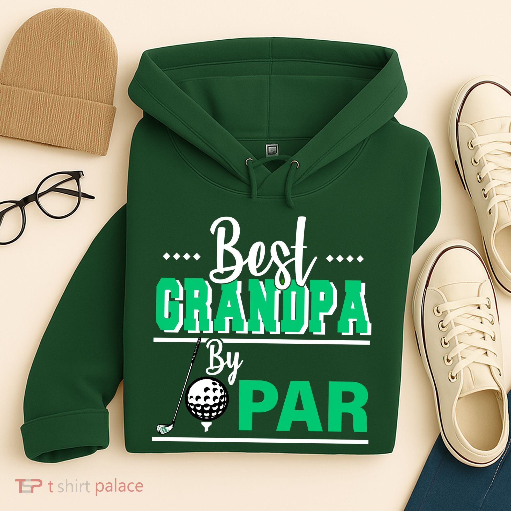 Best Grandpa By Par Hoodie
