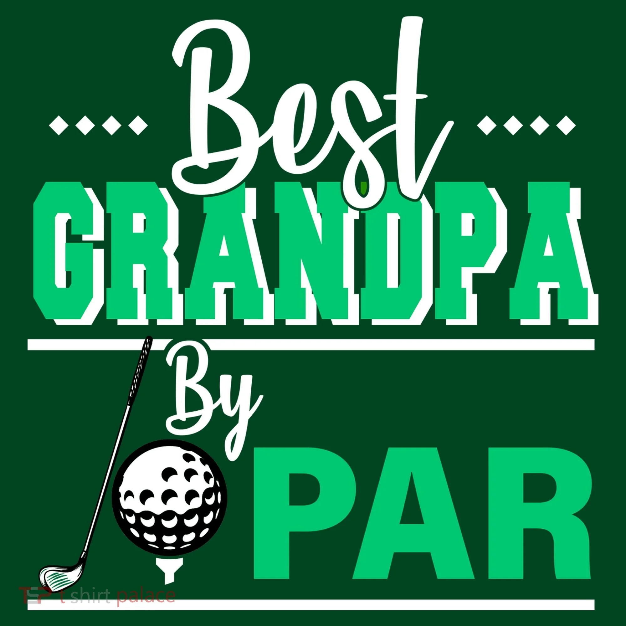 Best Grandpa By Par Long Sleeve Shirt