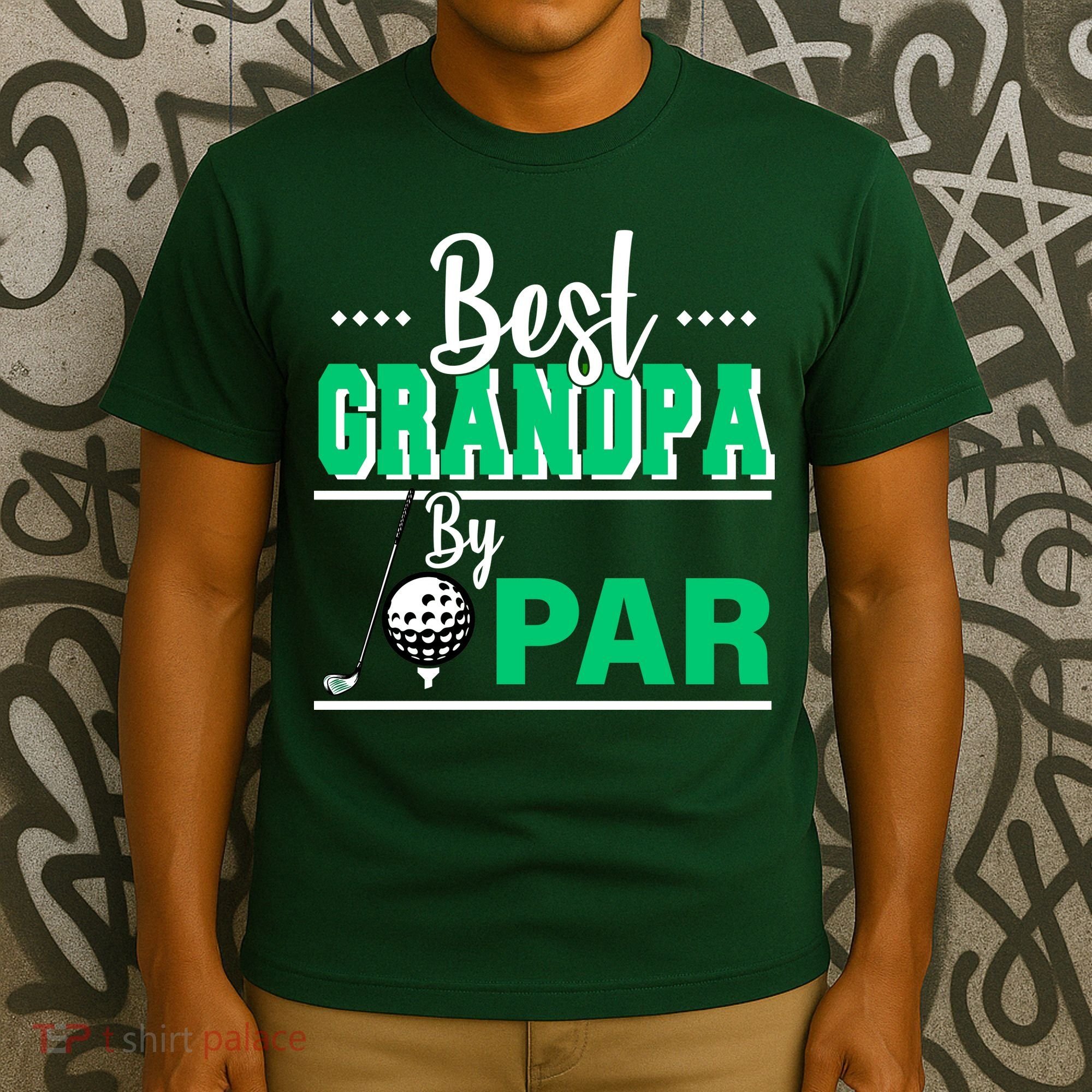 Best Grandpa By Par T-Shirt