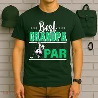 Best Grandpa By Par T-Shirt thumb 6