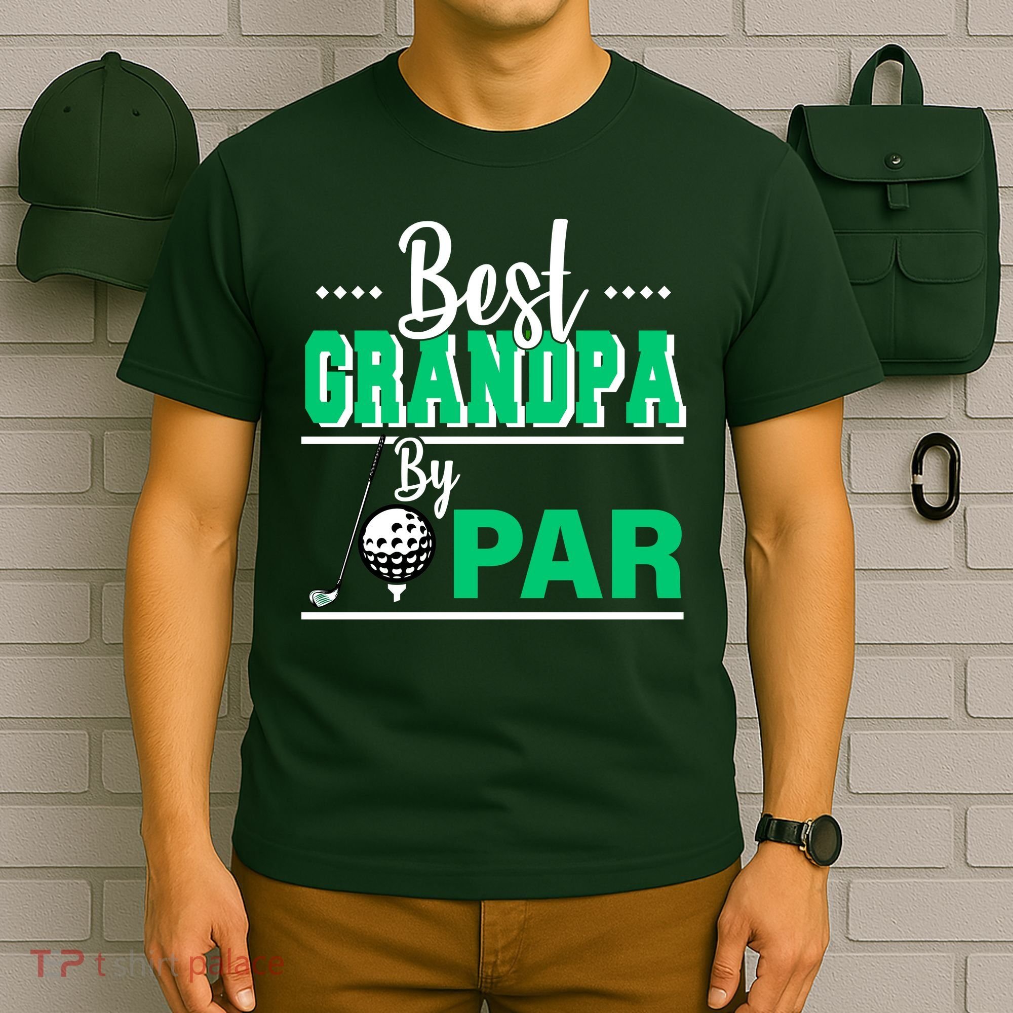 Best Grandpa By Par T-Shirt
