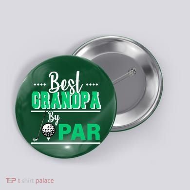 Best Grandpa By Par Button