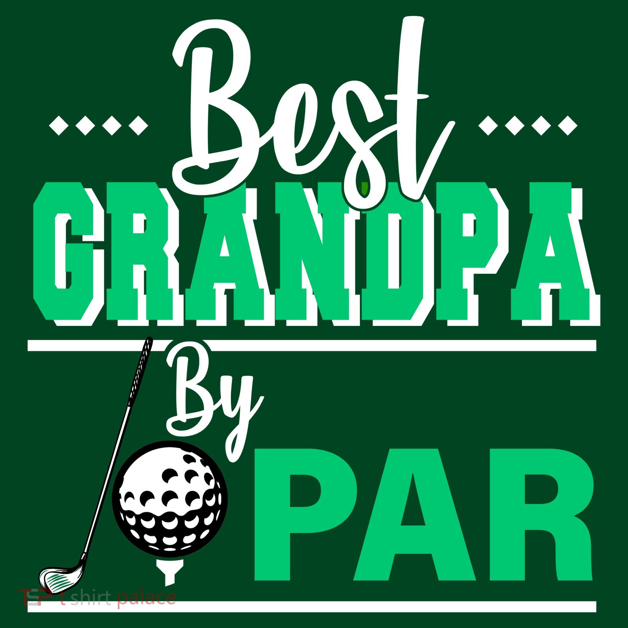 Best Grandpa By Par Coaster