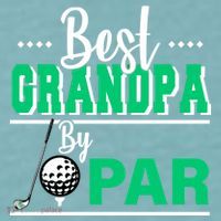 Best Grandpa By Par Sueded Cloud Jersey T-Shirt thumb 2