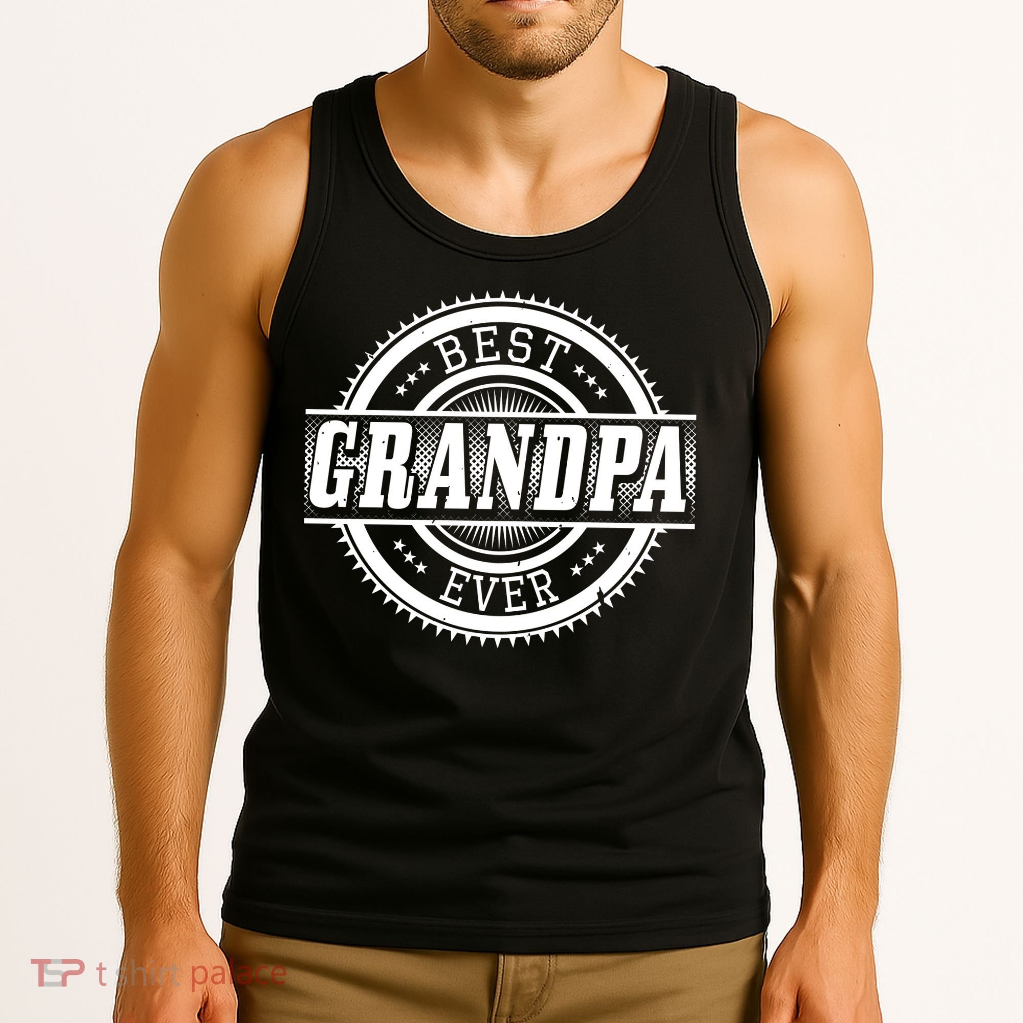 Best Grandpa Ever Tank Top