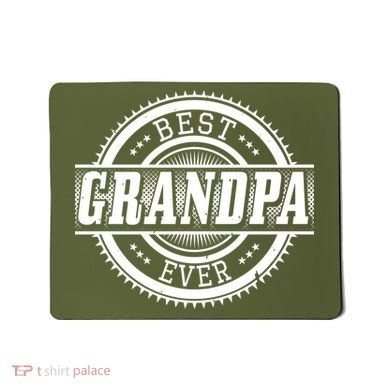 Best Grandpa Ever Mousepad