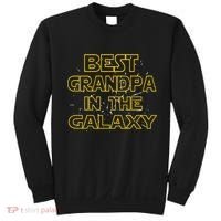 Best Grandpa In The Galaxy Sweatshirt thumb 0