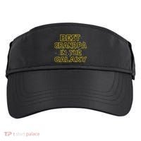 Best Grandpa In The Galaxy Adult Drive Performance Visor thumb 0