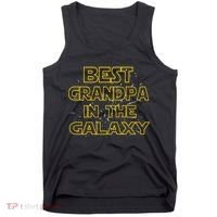 Best Grandpa In The Galaxy Tank Top thumb 0