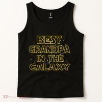 Best Grandpa In The Galaxy Tank Top thumb 2