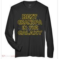 Best Grandpa In The Galaxy Zone Performance Long-Sleeve T-Shirt thumb 0