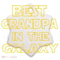 Best Grandpa In The Galaxy Ceramic Ornament thumb 2