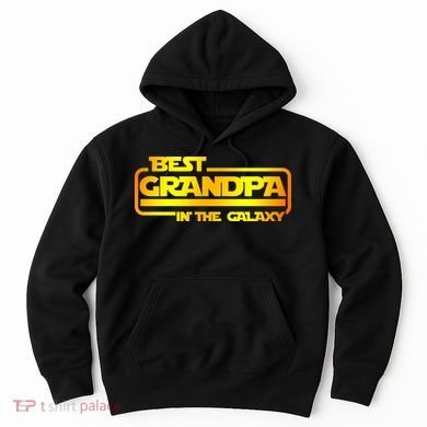 Best Grandpa In The Galaxy Funny Hoodie