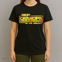 Best Grandpa In The Galaxy Funny T-Shirt thumb 4