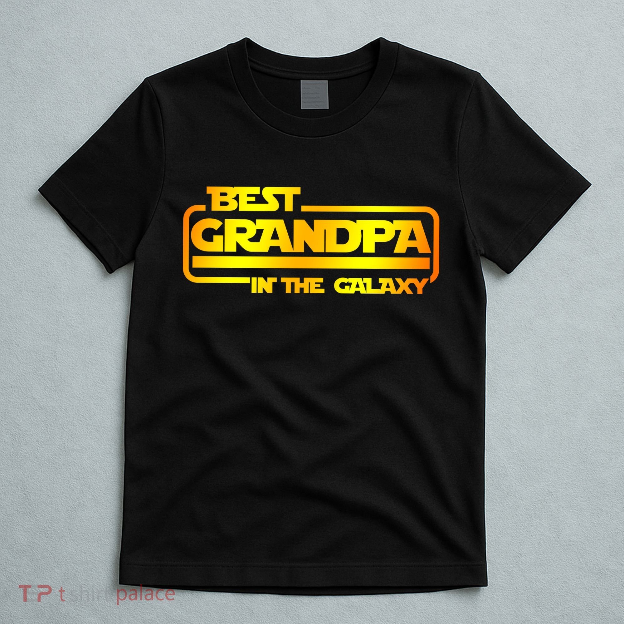 Best Grandpa In The Galaxy Funny T-Shirt