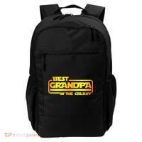 Best Grandpa In The Galaxy Funny Backpack thumb 0