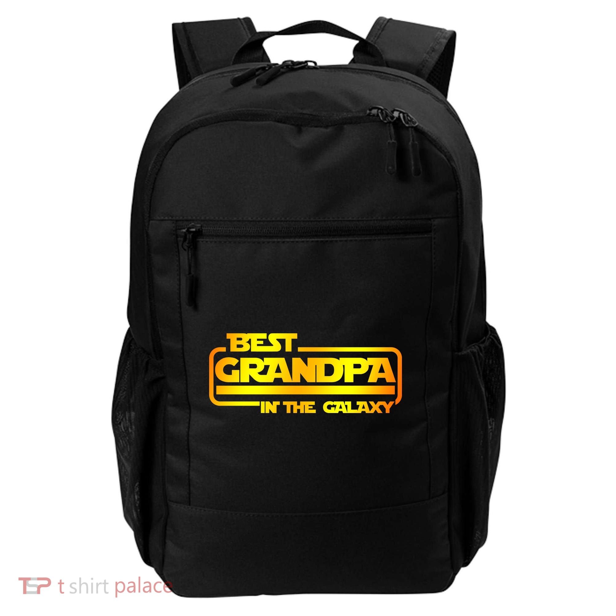 Best Grandpa In The Galaxy Funny Backpack