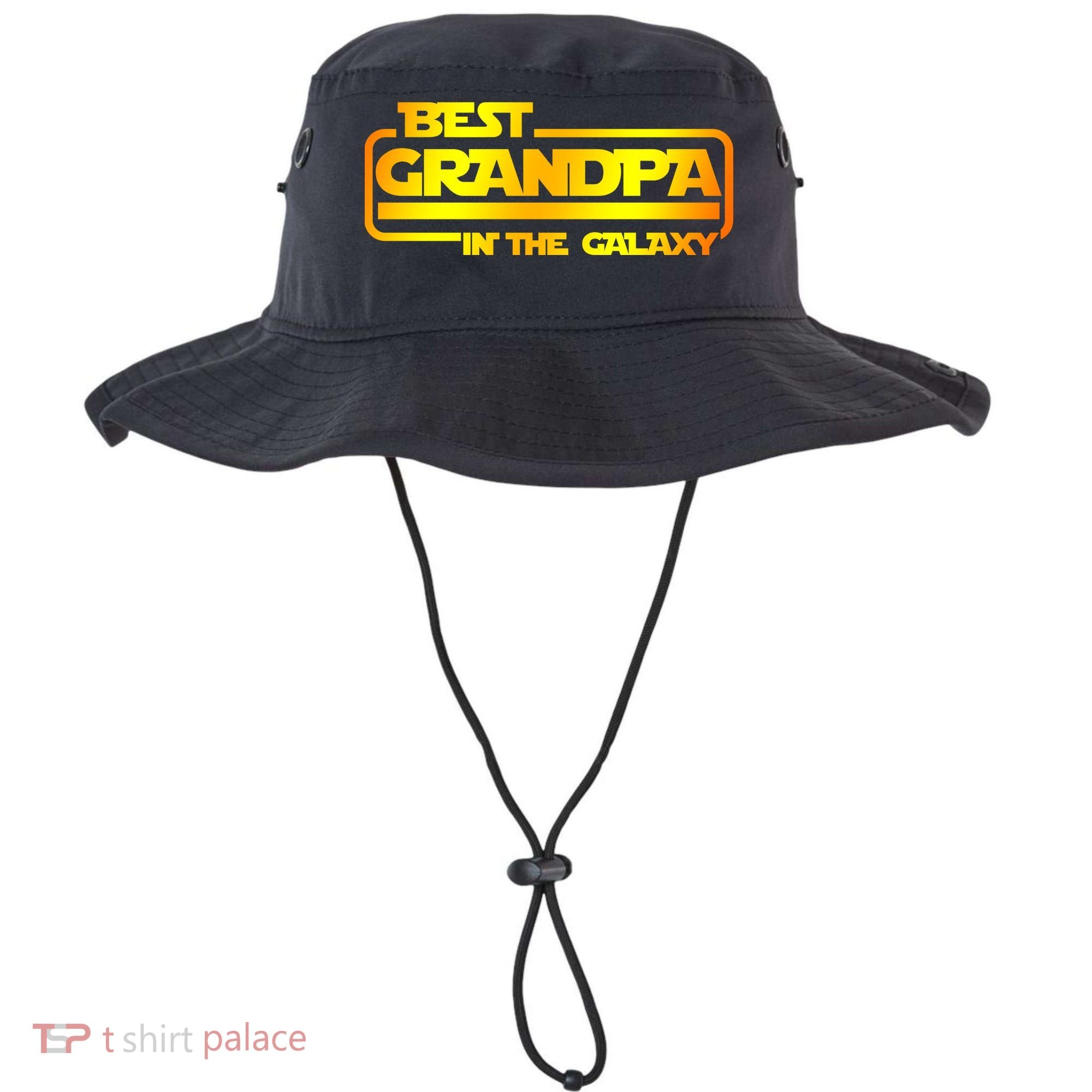 Best Grandpa In The Galaxy Funny Bucket Hat