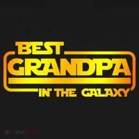 Best Grandpa In The Galaxy Funny Ornament thumb 1