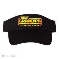 Best Grandpa In The Galaxy Funny Visor thumb 0
