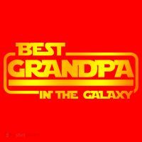 Best Grandpa In The Galaxy Funny Santa Hat thumb 1
