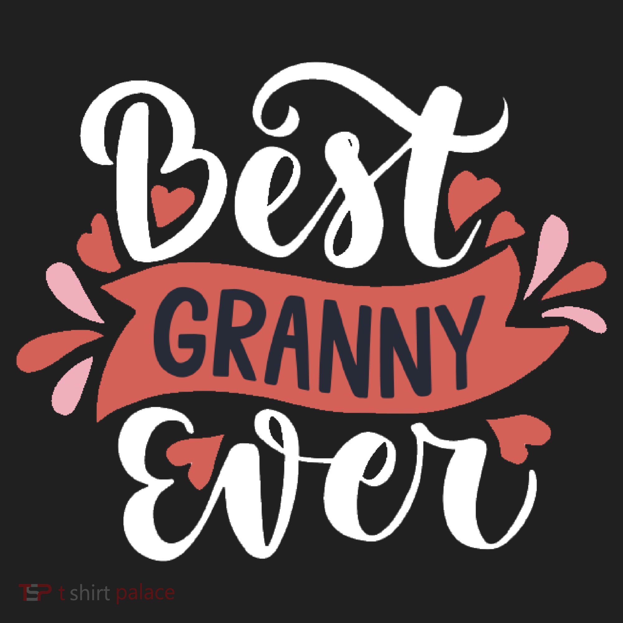Best Granny Ever Hearts Beanie