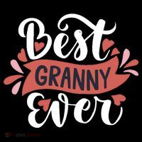 Best Granny Ever Hearts Tote Bag thumb 4