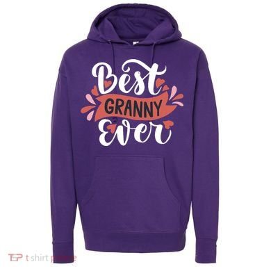 Best Granny Ever Hearts Hoodie