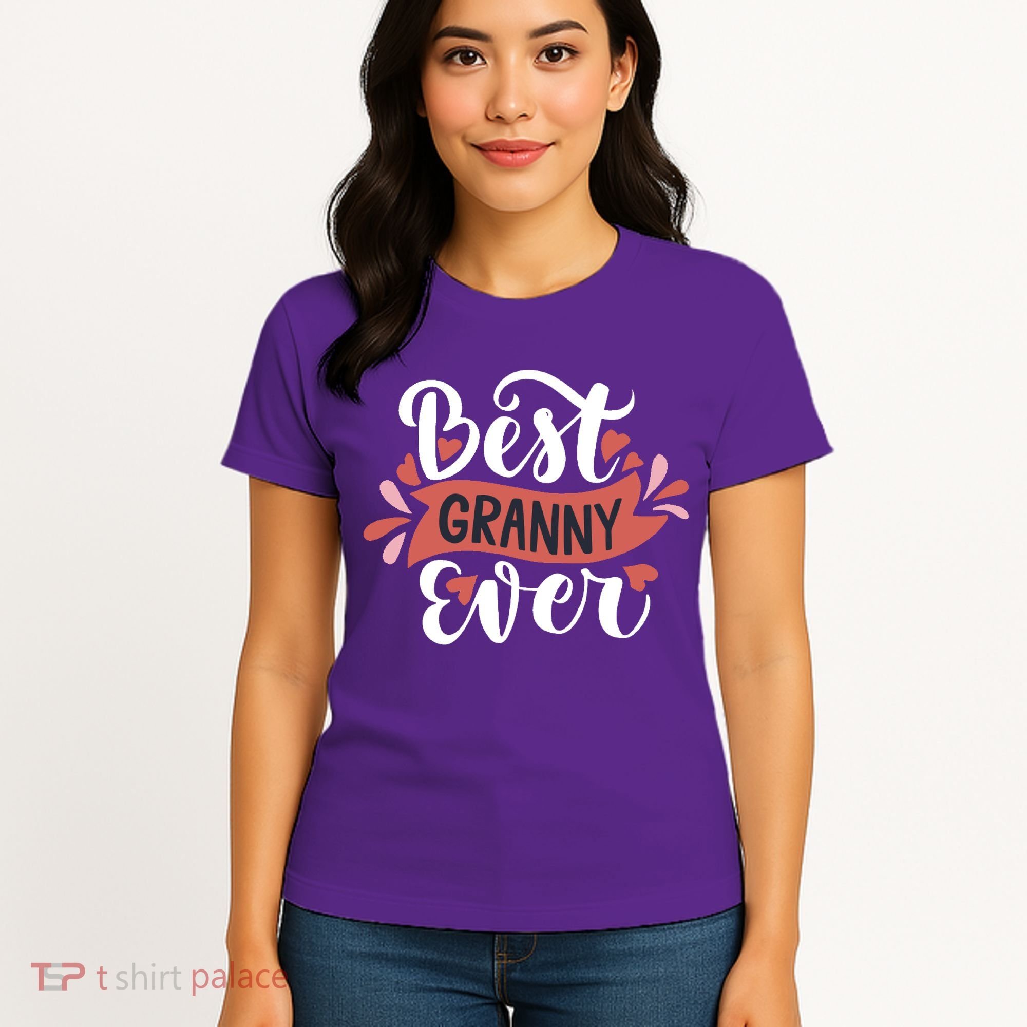 Best Granny Ever Hearts Women's T-Shirt