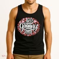 Best Granny Ever Loving Grandmother Tank Top thumb 3